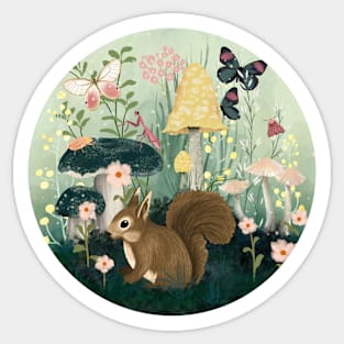Squirrel Sticker